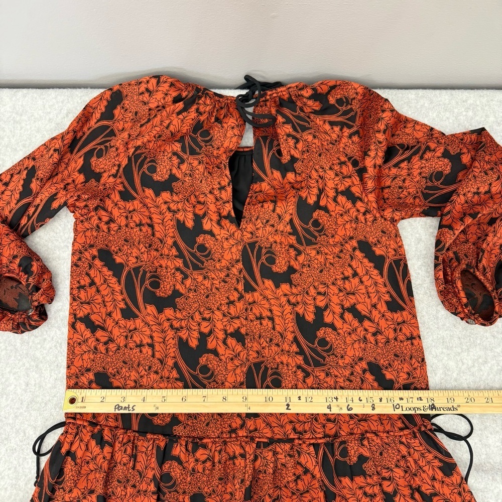 Aritzia  Le Fou Wilfred Tiered Long Sleeve Sundress size XXS - Picture 12 of 14